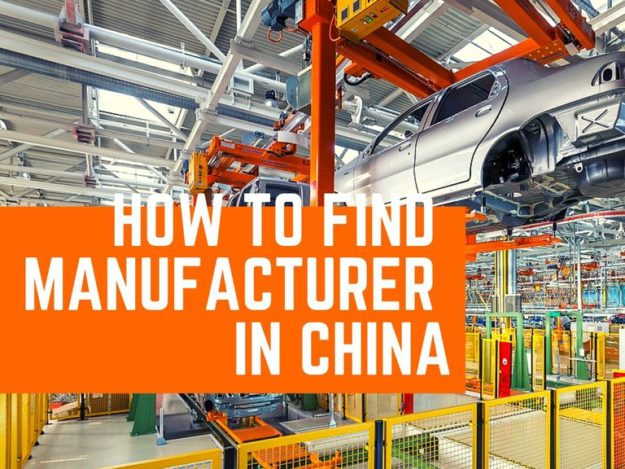 How to find a manufacturer in China