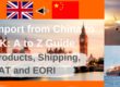 How to import from China to UK