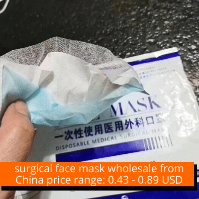 surgical mask wholesale price chinese manufacturers