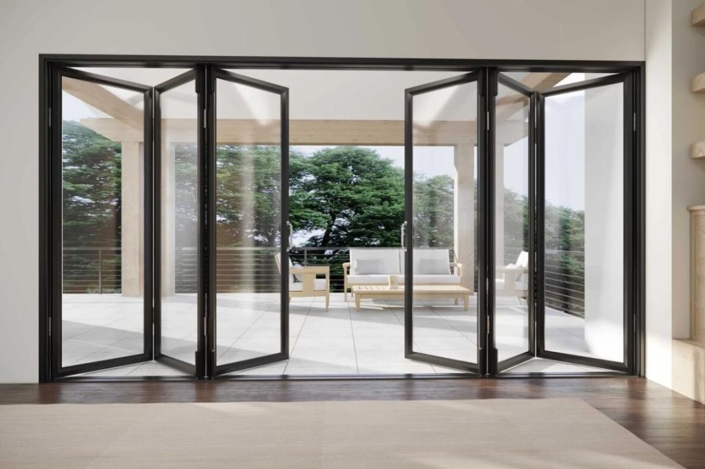 Aluminum-Folding-Glass-Door-Systems