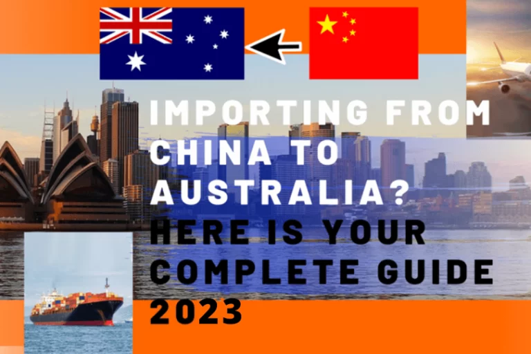 Importing from China to Australia