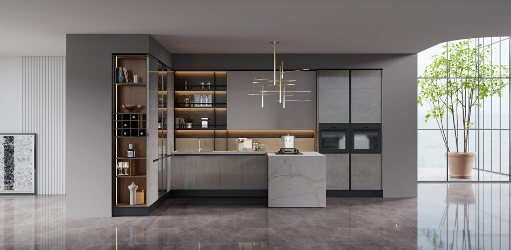 kitchen furniture cabinet China manufacturer